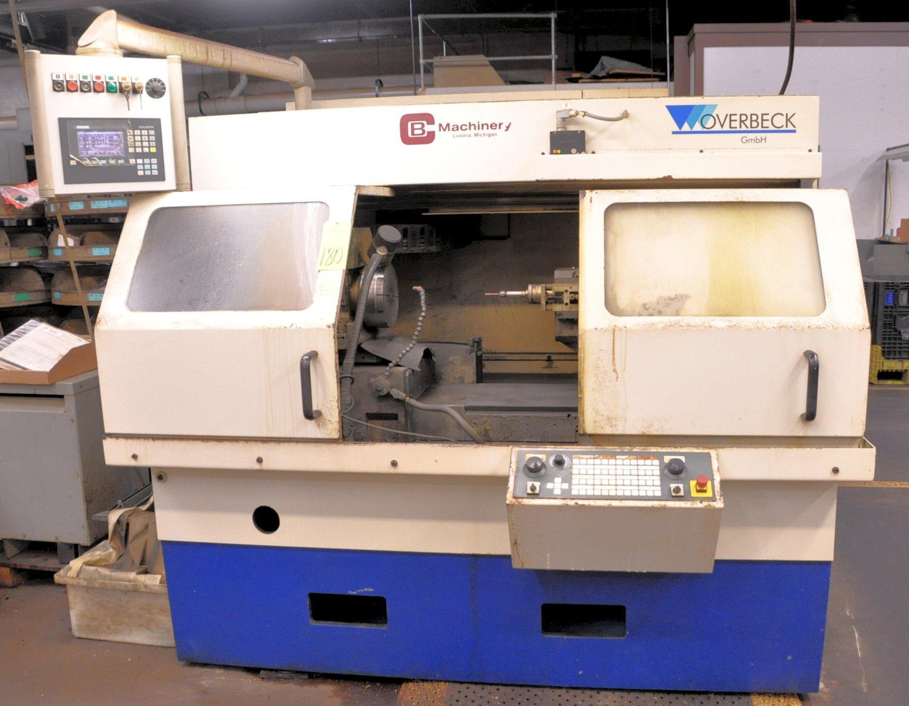 Overbeck #GMBH type IR-400, CNC internal radius grinder, 50-1000 RPM, Siemens Sinumerik OP030, 2003 - Image 1