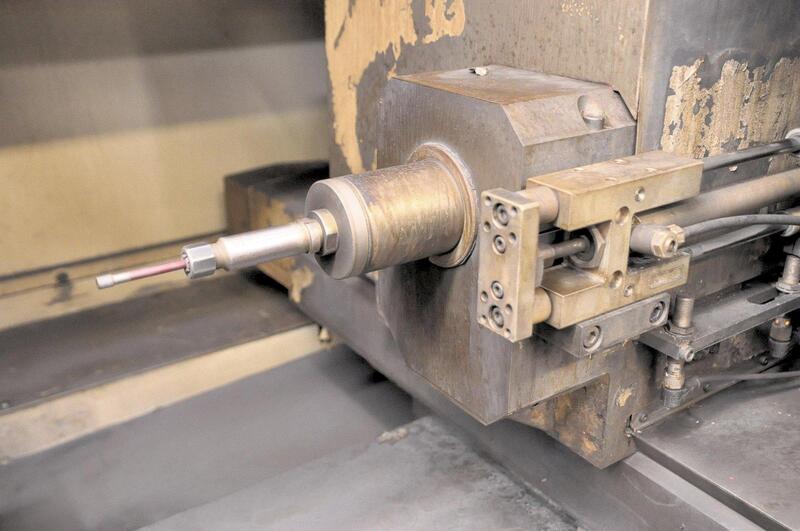 Overbeck #GMBH type IR-400, CNC internal radius grinder, 50-1000 RPM, Siemens Sinumerik OP030, 2003 - Image 5