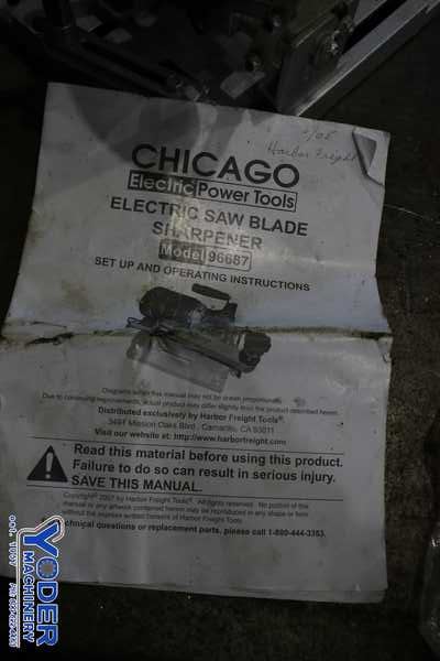 Chicago, saw blade sharpener - Image 8