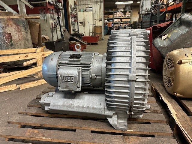 Airtech #3BA1930, Airtech/weg 15 HP vaccuum blower - Image 1