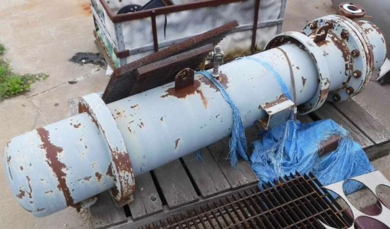60 sq.ft., 150 psi shell, BEU, 150 psi tubes, horizontal, 1 pass Carbon Steel shell, 4 pass 316 Stainless - Image 1