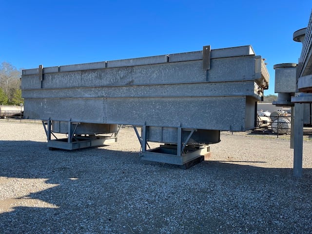 49210 sq.ft., 153 psi, Marley, air fin cooler, 750°F, 2 fans. 34' 0" O.A.L, 9' 8" O.A.width - Image 6