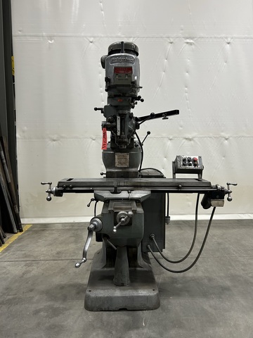 Bridgeport #Series-I, vertical knee mill, 9" x48" table, 2 HP, power feed on X, #16541 - Image 1
