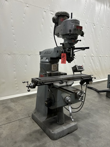 Bridgeport #Series-I, vertical knee mill, 9" x48" table, 2 HP, power feed on X, #16541 - Image 2