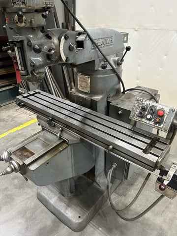 Bridgeport #Series-I, vertical knee mill, 9" x48" table, 2 HP, power feed on X, #16541 - Image 4