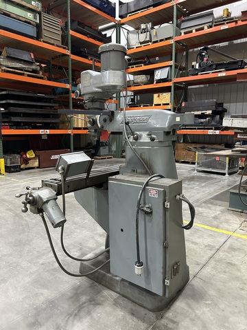 Bridgeport #Series-I, vertical knee mill, 9" x48" table, 2 HP, power feed on X, #16541 - Image 5