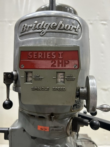 Bridgeport #Series-I, vertical knee mill, 9" x48" table, 2 HP, power feed on X, #16541 - Image 9
