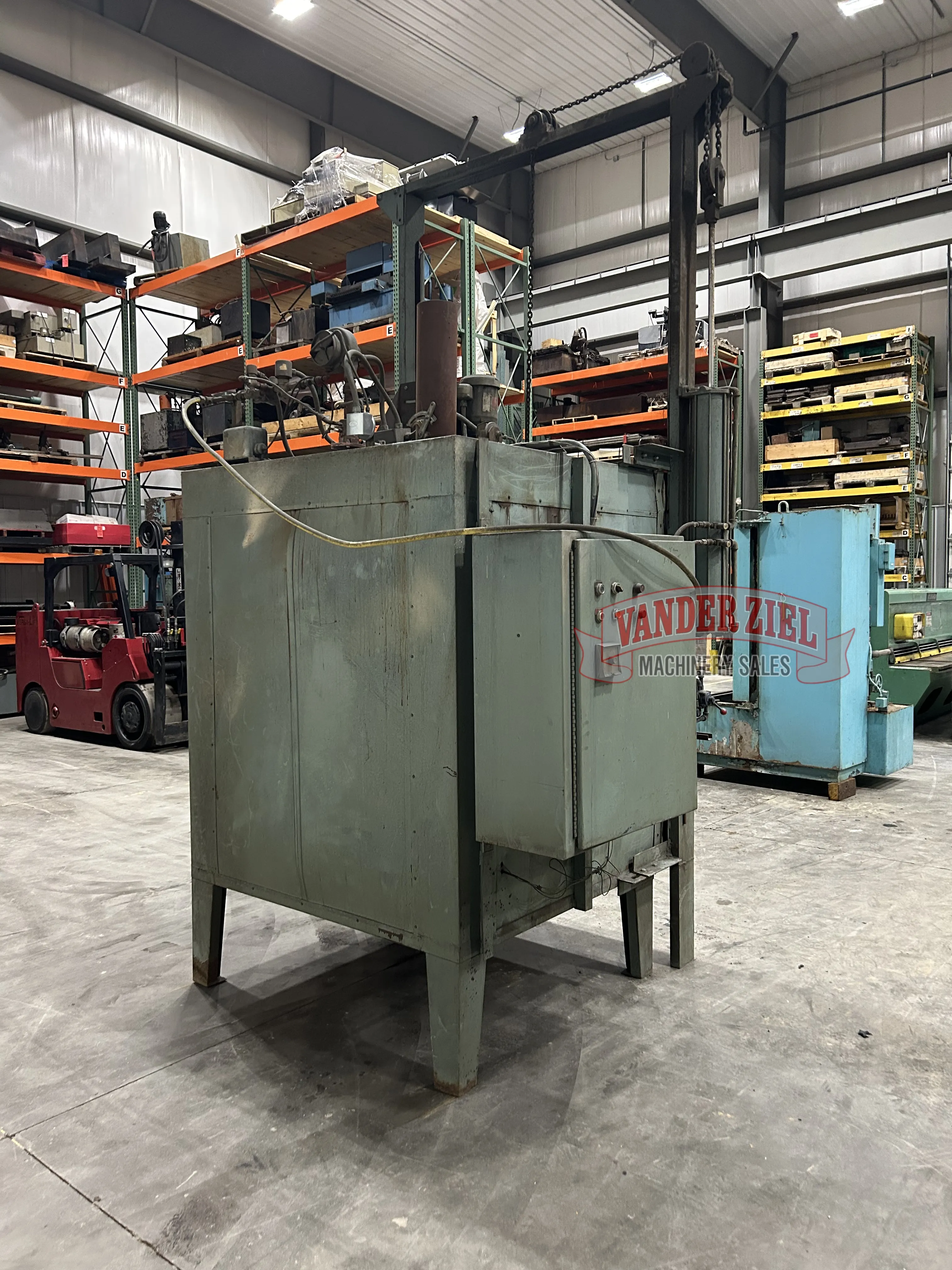 66" width x 63" D x 153" H Batch oven, 1200°F, #16455 - Image 3