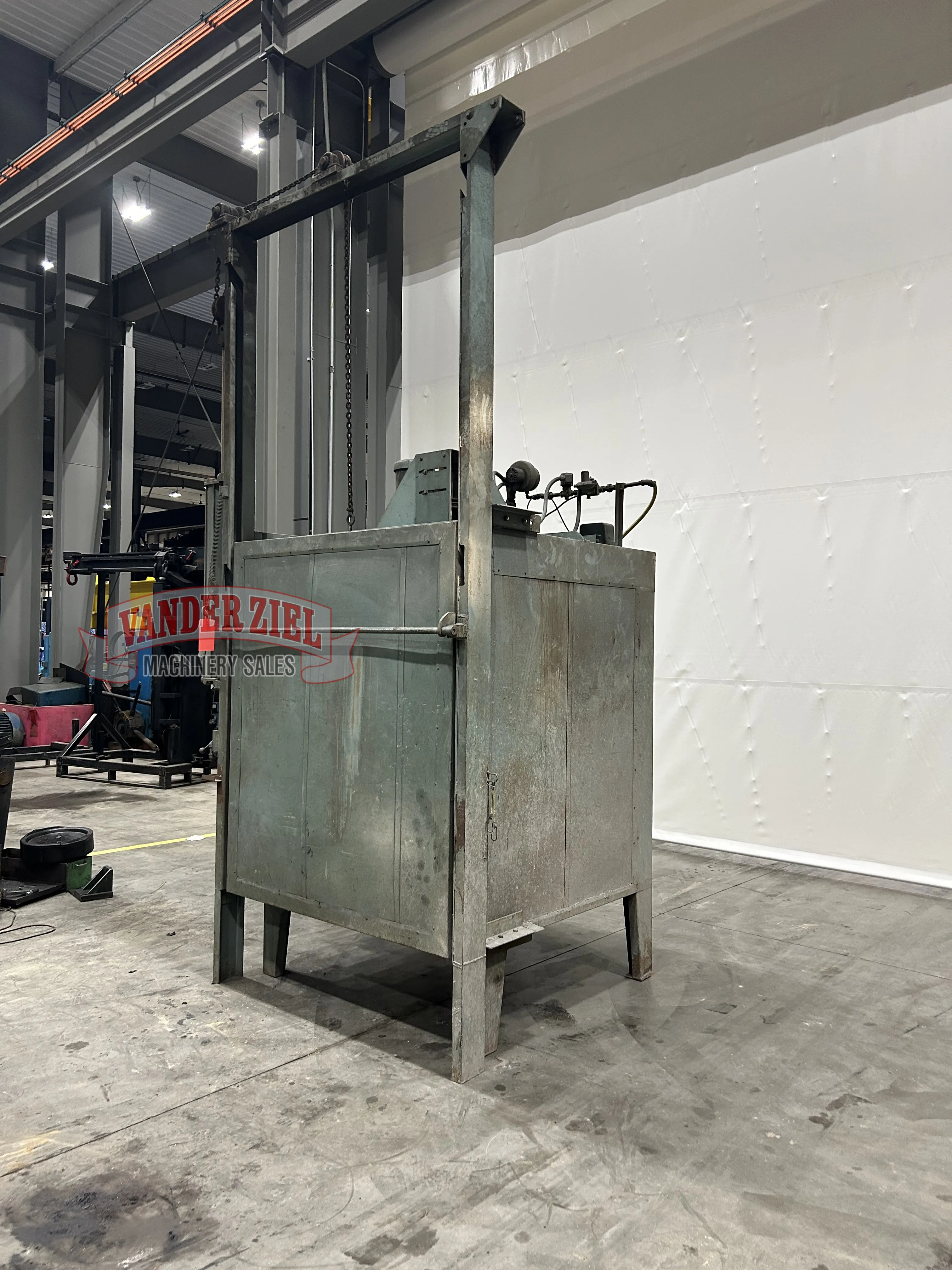66" width x 63" D x 153" H Batch oven, 1200°F, #16455 - Image 8