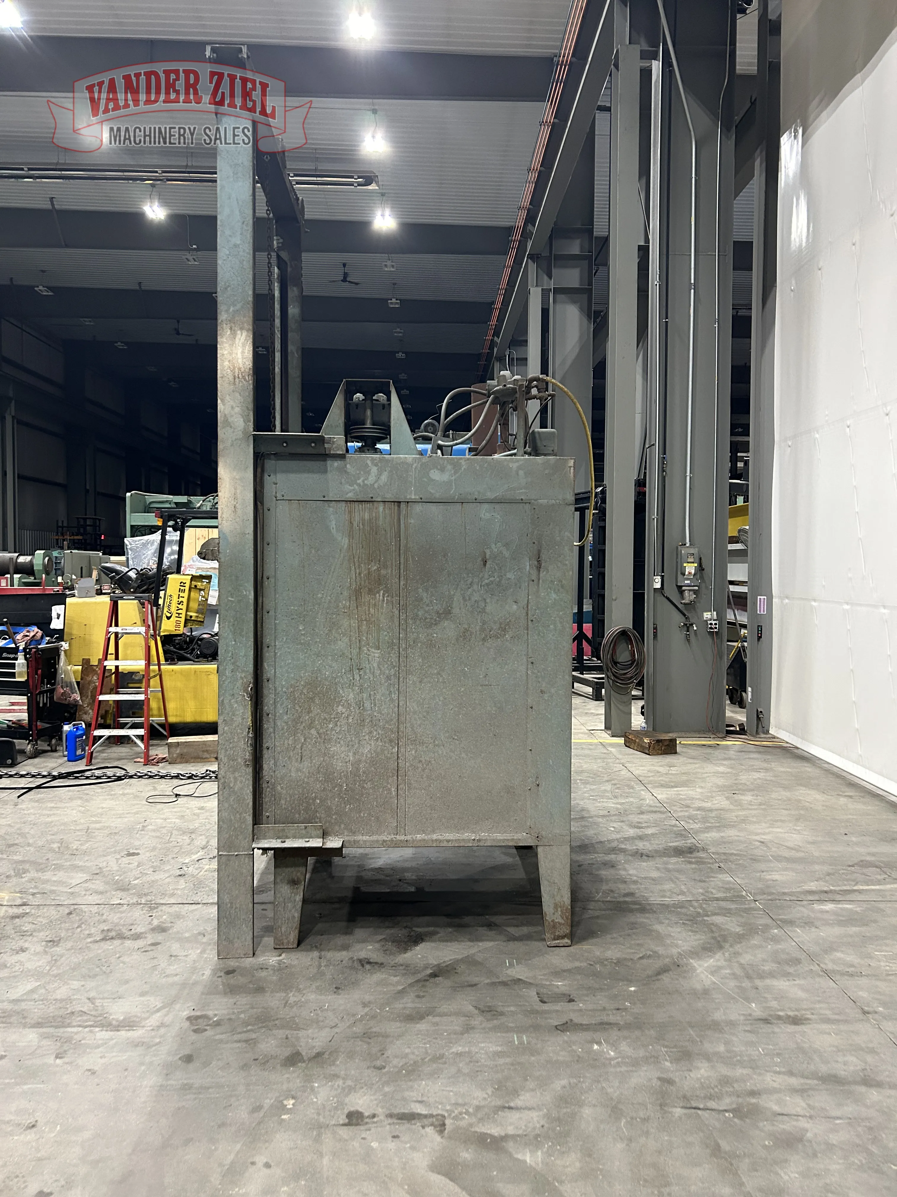 66" width x 63" D x 153" H Batch oven, 1200°F, #16455 - Image 9