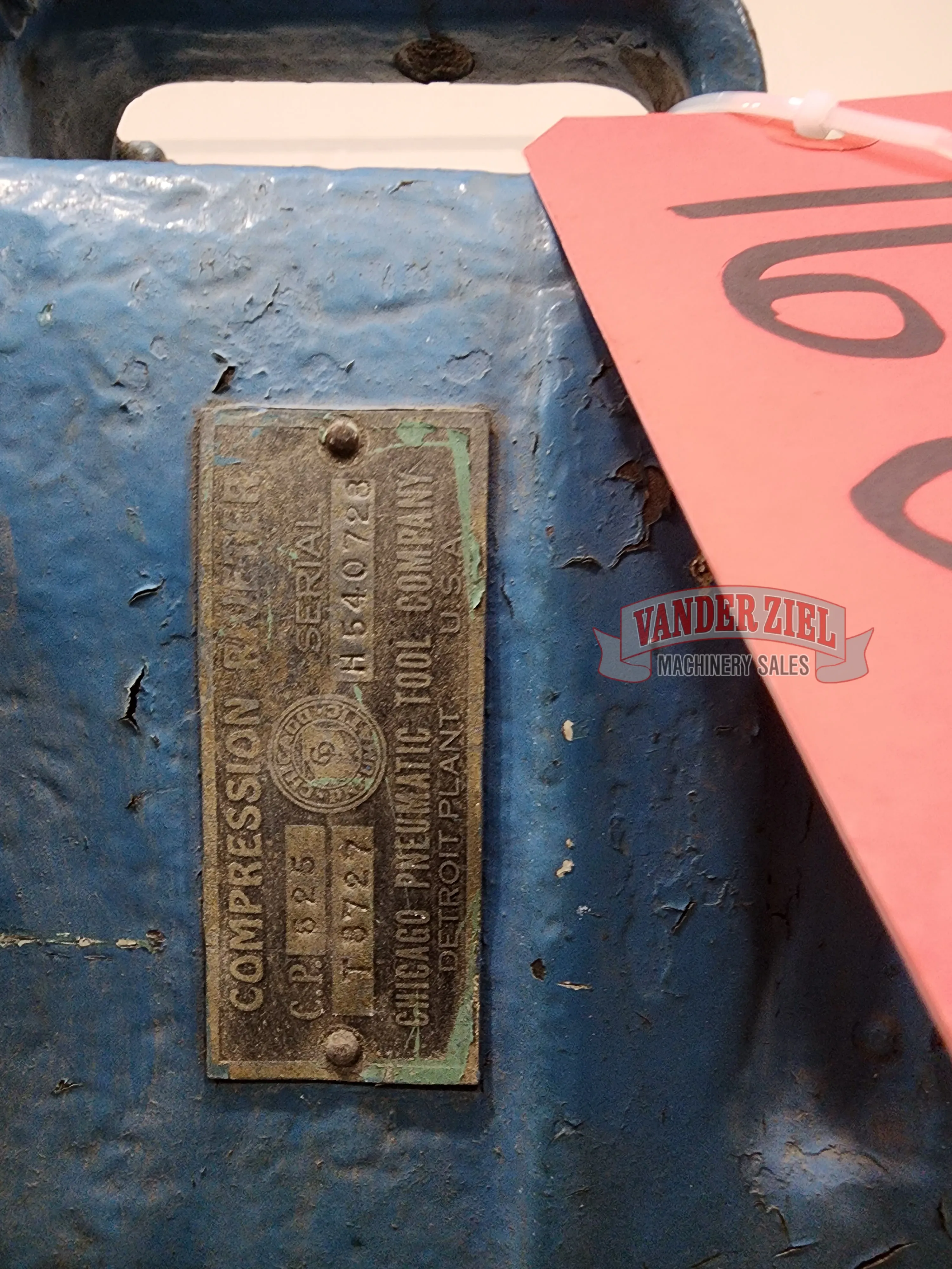 Chicago, riveter, serial #H540728, #16848 - Image 7