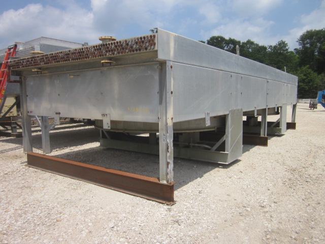 53575 sq.ft., 150 psi, Smithco, air fin cooler, (2) 6" inlets, (2) 4" outlets, Carbon Steel tubes/galvanized - Image 1