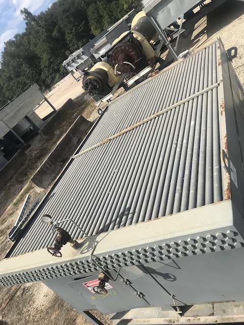 8246 sq.ft., 150 psi, Harsco Industrial Air-X-Changer, air fin cooler, Carbon Steel header and tube, 2014 - Image 6