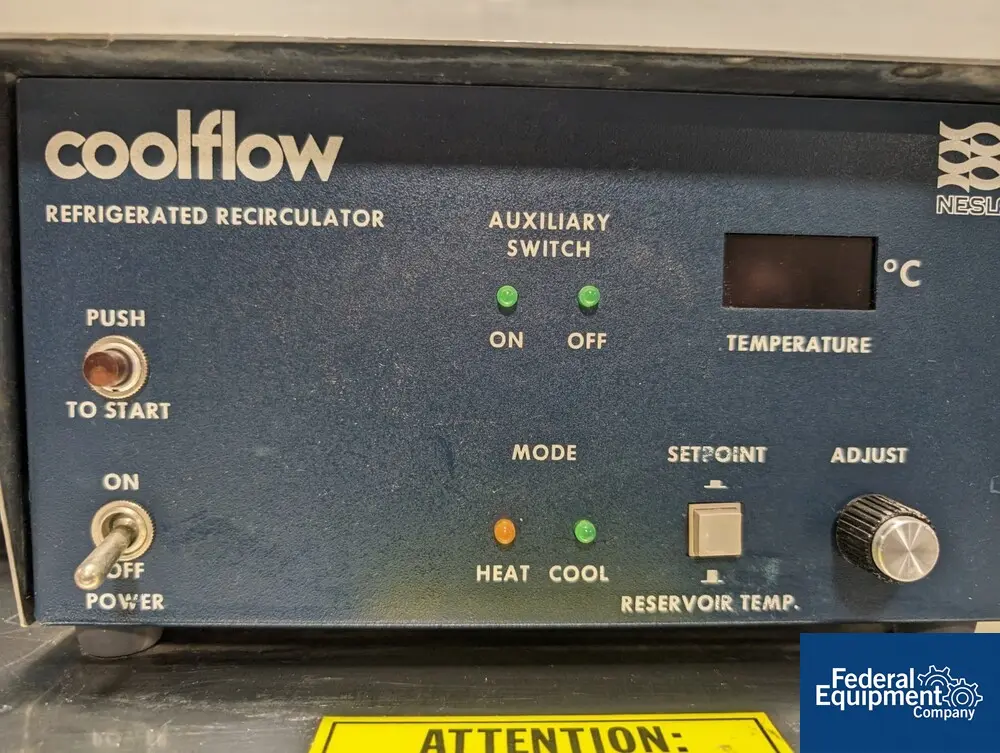 Neslab #HX-300DD Coolflow Refigerated Recirculator, with Stainless Steel canisters, 408 volts - Image 7