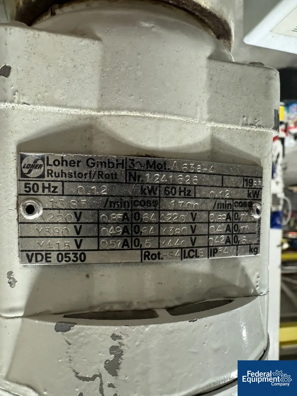 Glatt #GPCG1, Fluid Bed Dryer, Stainless Steel, 2.2 kw blower, 3.96 kw heater, 220 volt, no attachments, S/N - Image 7
