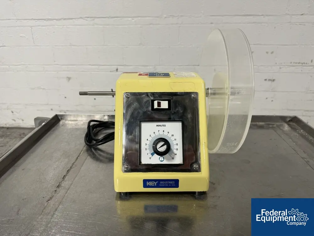Key, Friability Tester, dual drum, currently with (single drum included), with analog timer, 115 volts - Image 1