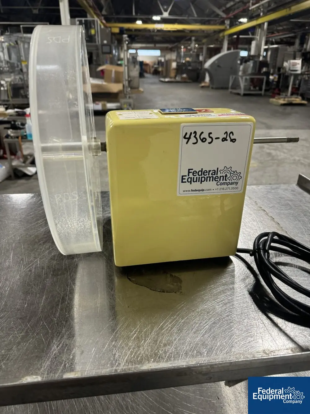 Key, Friability Tester, dual drum, currently with (single drum included), with analog timer, 115 volts - Image 3