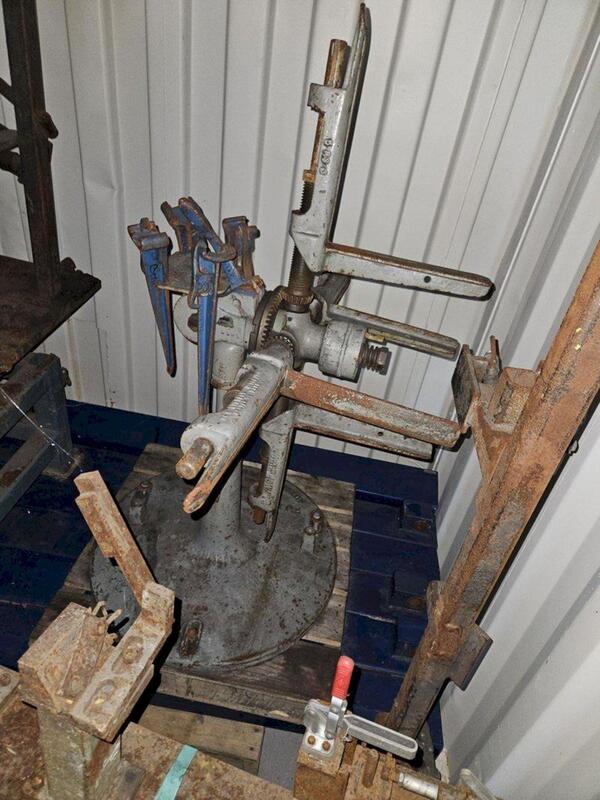 600 lb. Littell, non-motorized uncoiler, 10" mandrel, 36" outside dimensions, 15"-20" ID, manual adj. - Image 2