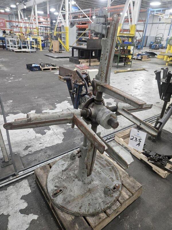 600 lb. Littell, non-motorized uncoiler, 10" mandrel, 36" outside dimensions, 15"-20" ID, manual adj. - Image 3