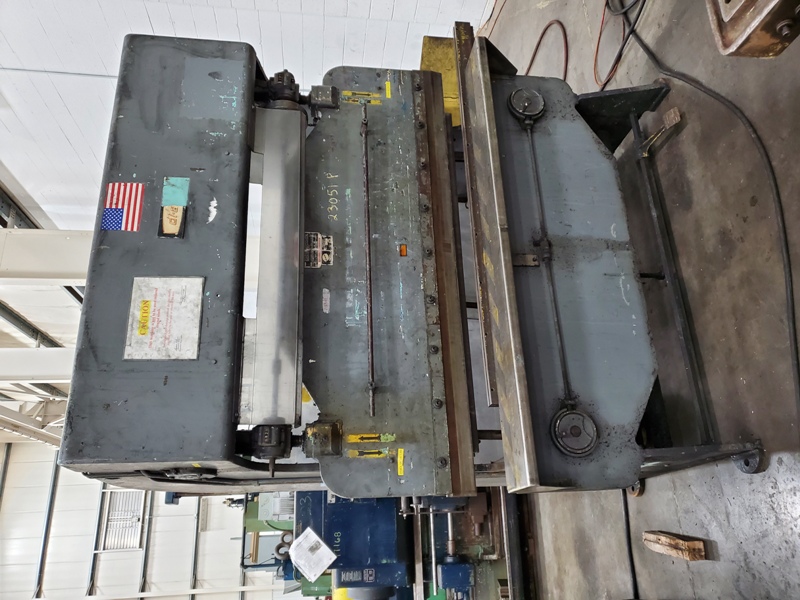 35 Ton, DiAcro #14-72-Hydra-Power-M72, hydraulic press brake, 6' overall, 62" between housing, 2" stroke, 3" - Image 1