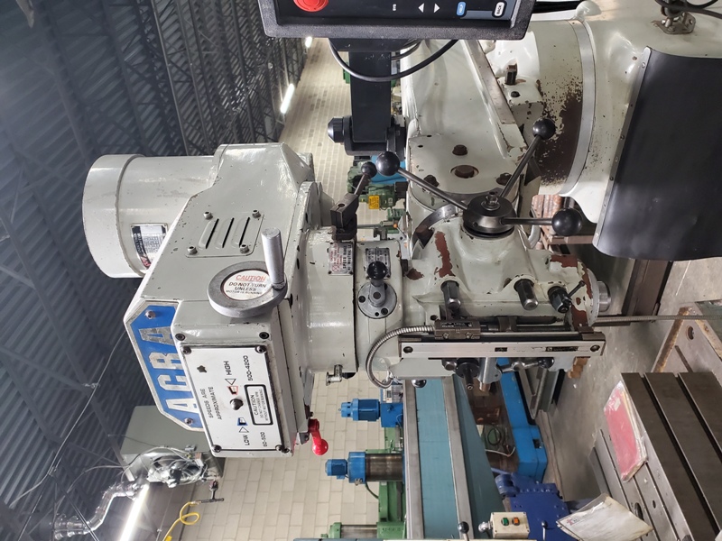 Acra #AM3V, 2-Axis CNC vertical mill, SWI Prototrak SMX 2-Axis CNC Control, 10" x54" table, 3 HP, 1996 - Image 2