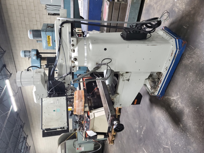 Acra #AM3V, 2-Axis CNC vertical mill, SWI Prototrak SMX 2-Axis CNC Control, 10" x54" table, 3 HP, 1996 - Image 7