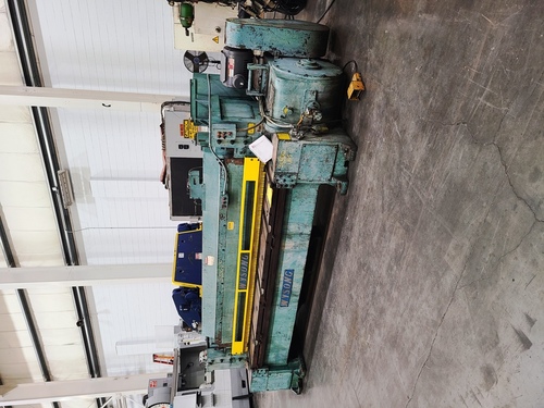 3/8" x 10' Wysong #1038, mechanical shear, 36" front operated power back gauge, 16 hold downs, 104" squaring - Image 1