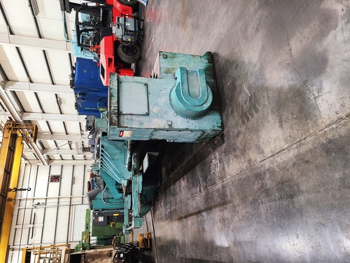 3/8" x 10' Wysong #1038, mechanical shear, 36" front operated power back gauge, 16 hold downs, 104" squaring - Image 2