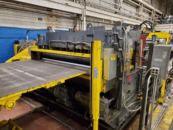 60" x .13" Strilich /Voss, Cut to Length Line, 20000 lb., L-R - Image 4