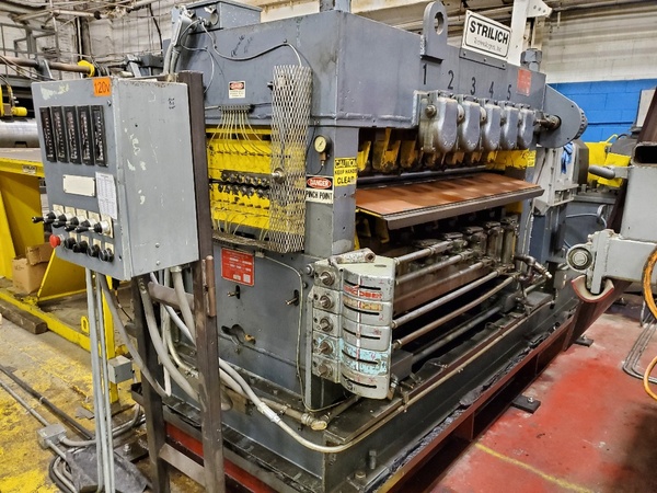 60" x .13" Strilich /Voss, Cut to Length Line, 20000 lb., L-R - Image 5