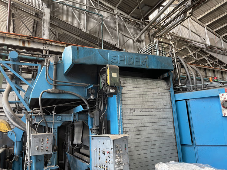 12.205" & 12" x 62" Spidem/Fata, Foil Mill - Image 1