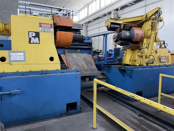84" x .09" Verson, PressLine, 400 ton, 108" x 186" Bed, 12" Stroke, 58" shut height, 10" adjustment, 75000 - Image 3