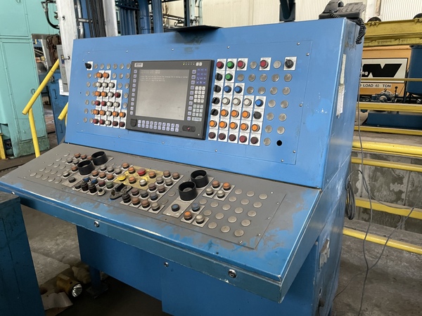 84" x .09" Verson, PressLine, 400 ton, 108" x 186" Bed, 12" Stroke, 58" shut height, 10" adjustment, 75000 - Image 7