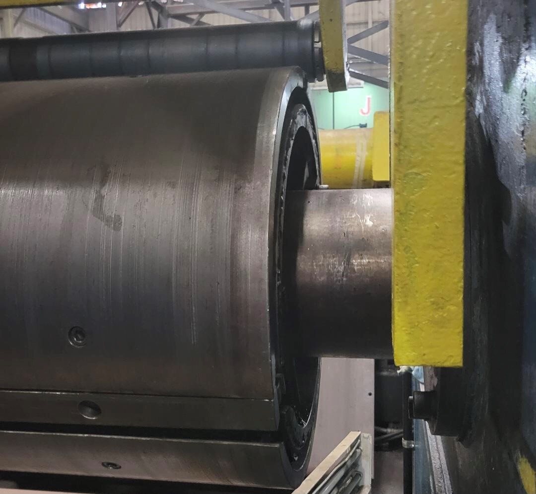 50000 lb. Paxson, Recoiler, 72" width, manual expansion & gripper - Image 4