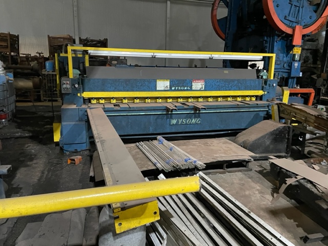 10 gauge x 12' Wysong, Squaring Shear - Image 1