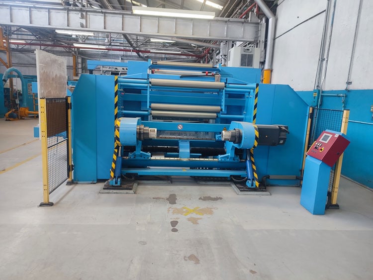 37.4" x 2.76" Kampf, Slitting Line, 11.8" - 41.3" working width, .0003" - .004" thickness, 3" - 6" ID - Image 3