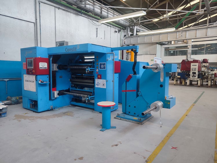 37.4" x 2.76" Kampf, Slitting Line, 11.8" - 41.3" working width, .0003" - .004" thickness, 3" - 6" ID - Image 5