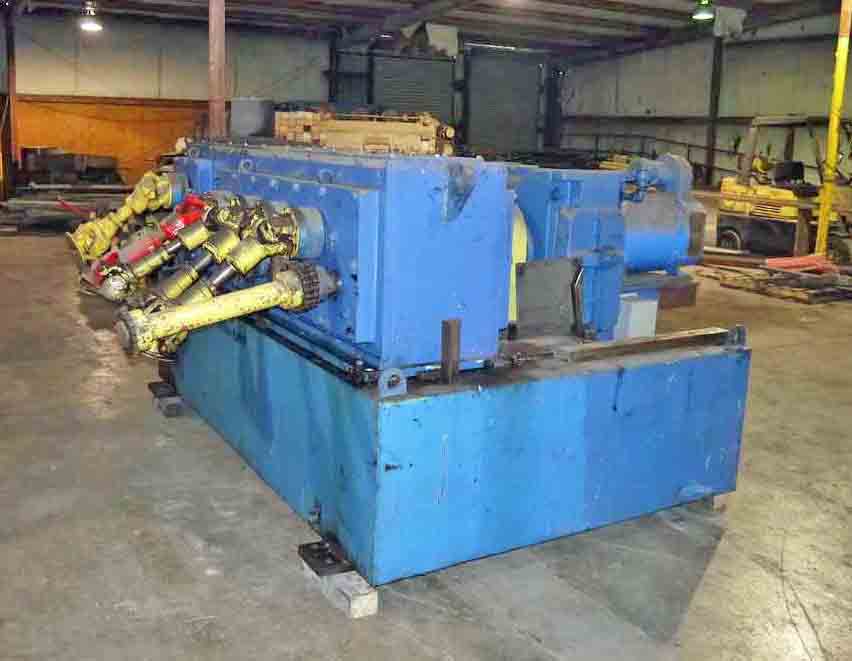 74" x 0.5" Delta, Straightener, 9 Roll - 3 Over 4, 7" diameter x 78" Face Rolls, 42" Passline, 200 HP DC - Image 3