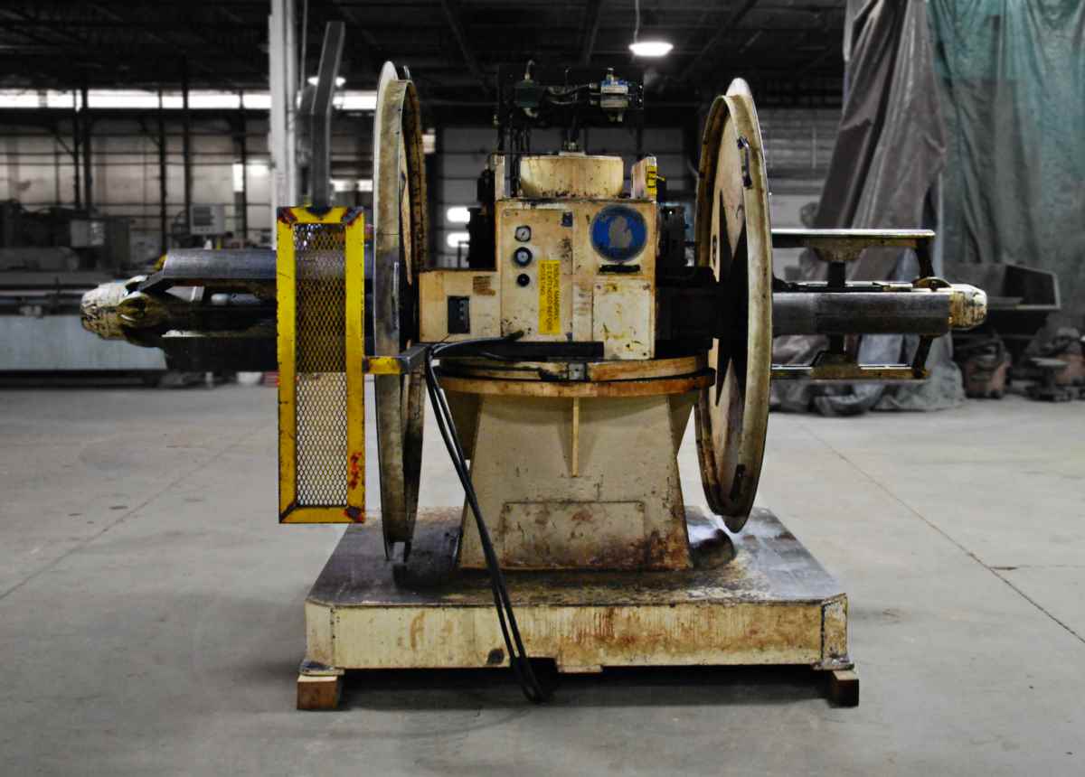 10000 lb. Michigan Roll Form #DHCH-98B, Double Uncoiler, 24" Width, 72" outside dimensions, 16" - 20" ID - Image 4