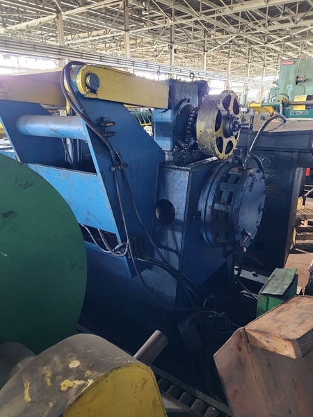 60000 lb. Loopco, Cone Uncoiler w/Pit Type Coil Car, 72" Width, 72" ouside dimensions, 16" - 32" ID - Image 4