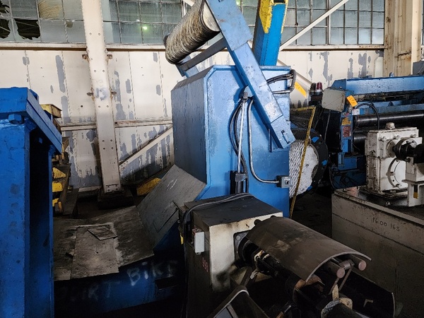 60000 lb. Loopco, Cone Uncoiler w/Pit Type Coil Car, 72" Width, 72" ouside dimensions, 16" - 32" ID - Image 5