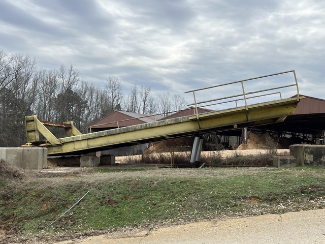 Trailer Tipper, 48', still under power, hydraulic unit & controls are kept indoors and working - Image 2
