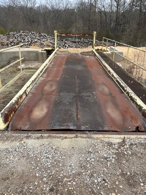 Trailer Tipper, 48', still under power, hydraulic unit & controls are kept indoors and working - Image 6
