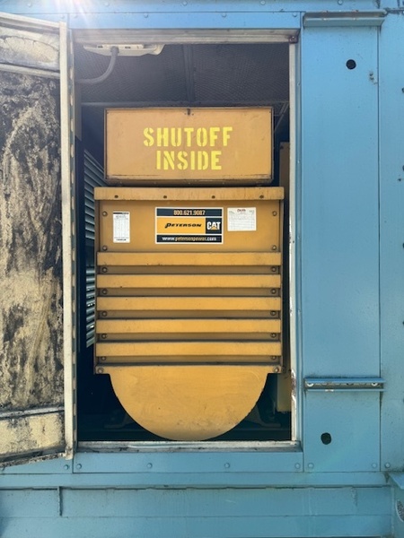 500 KW Caterpillar #3412, diesel generator set, weatherproof enclosure, 277/480 Volts - Image 2