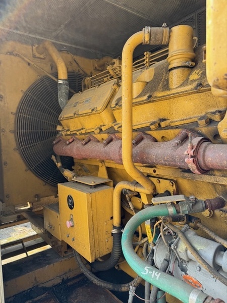 500 KW Caterpillar #3412, diesel generator set, weatherproof enclosure, 277/480 Volts - Image 6