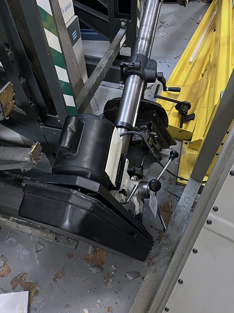 Jet #J-2500, drill press, 16 speed, MT-2, 3-3/8" spindle travel - Image 8
