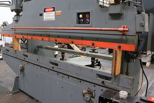 55 Ton, Niagara #HD-55-6-8, hydraulic press brake, 10' overall, 78" between housing, 7" stroke, 8-1/4" - Image 4