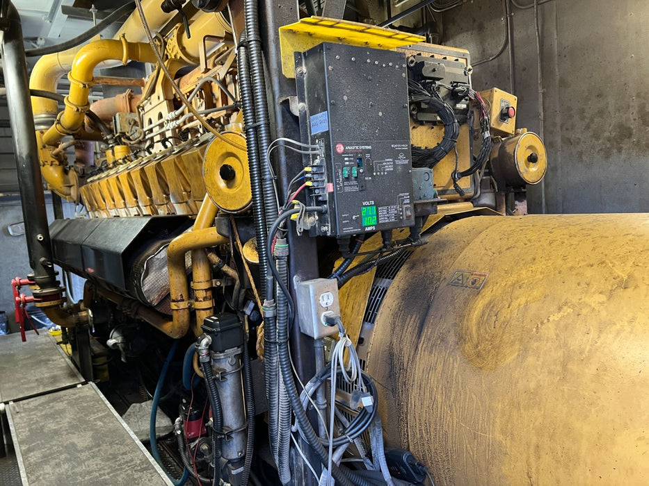 1600 KW Caterpillar #G3520C, Natural gas generator set, continuous, 600 Volts, 7119 hours - Image 5