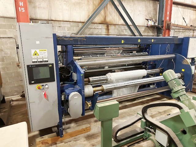 Gloucester GEC #1041S, 104" back to back center wind, single turret winders, 2003 (2 available) - Image 4