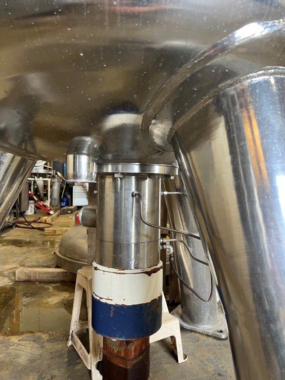 Schenk, 300 sq.ft. 316 Stainless Steel rotating disc filter, 54" OD x 48" straight side, 101.5 psi @ 280&deg;F - Image 10